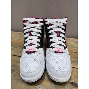 Nike Air Prestige 2009 Black/Pink/ White Hi-Top Size 9.5 Women's 334480-163